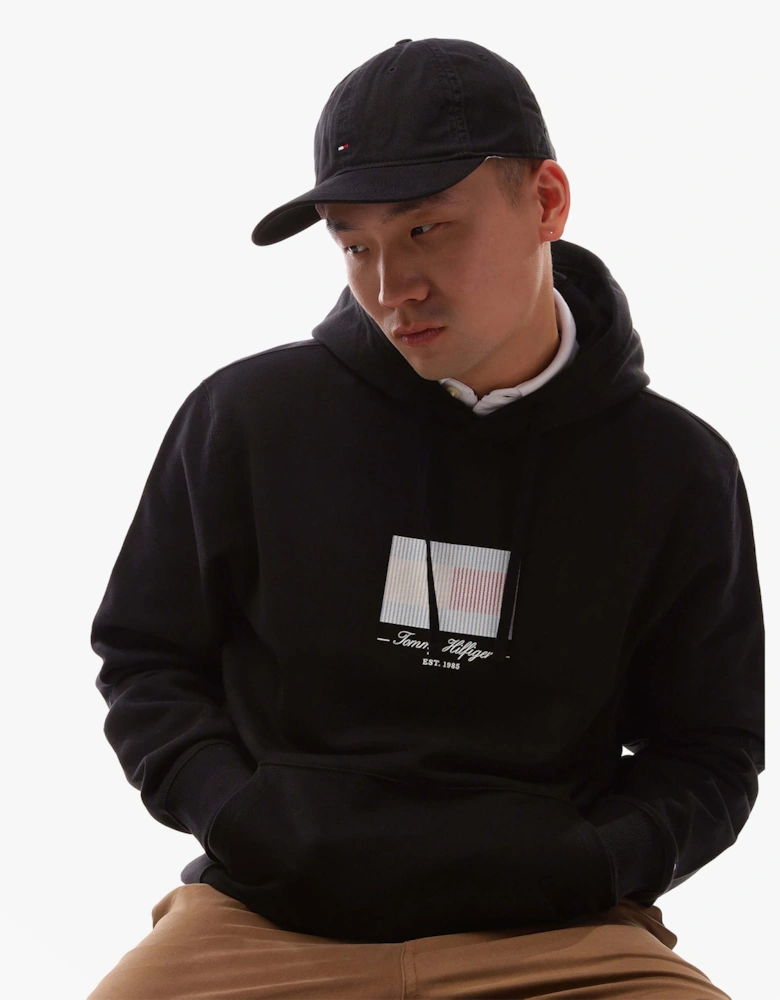 Flag Baseball Cap Black