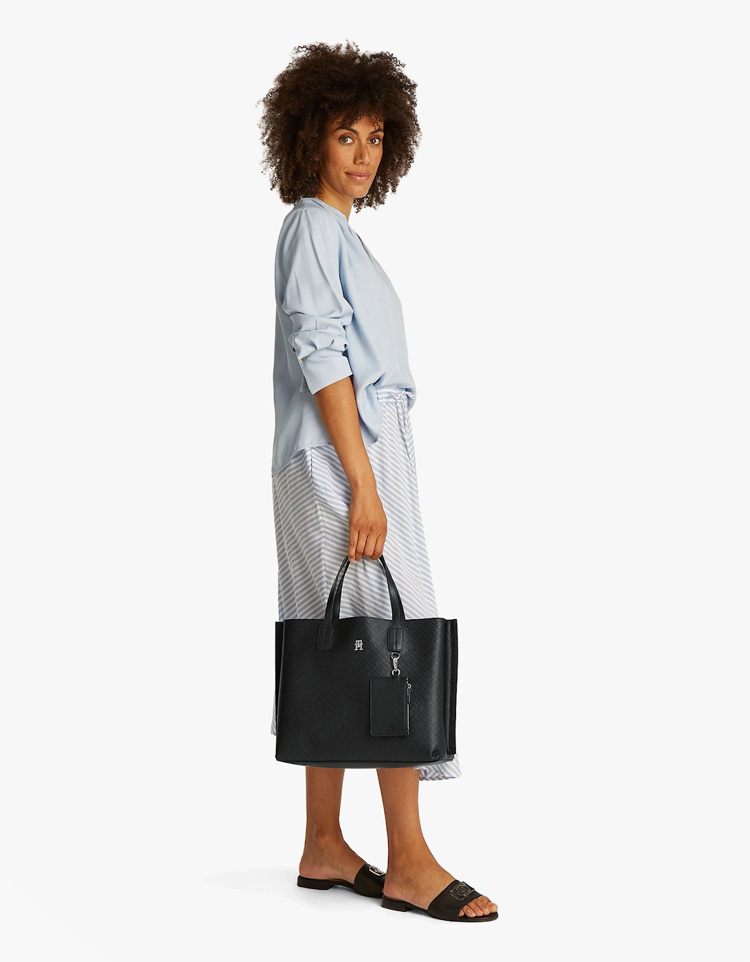 DISTINCT SATCHEL Womens Handbag Black