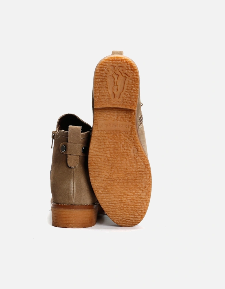 Women's Maddy Wide Boot in Grey