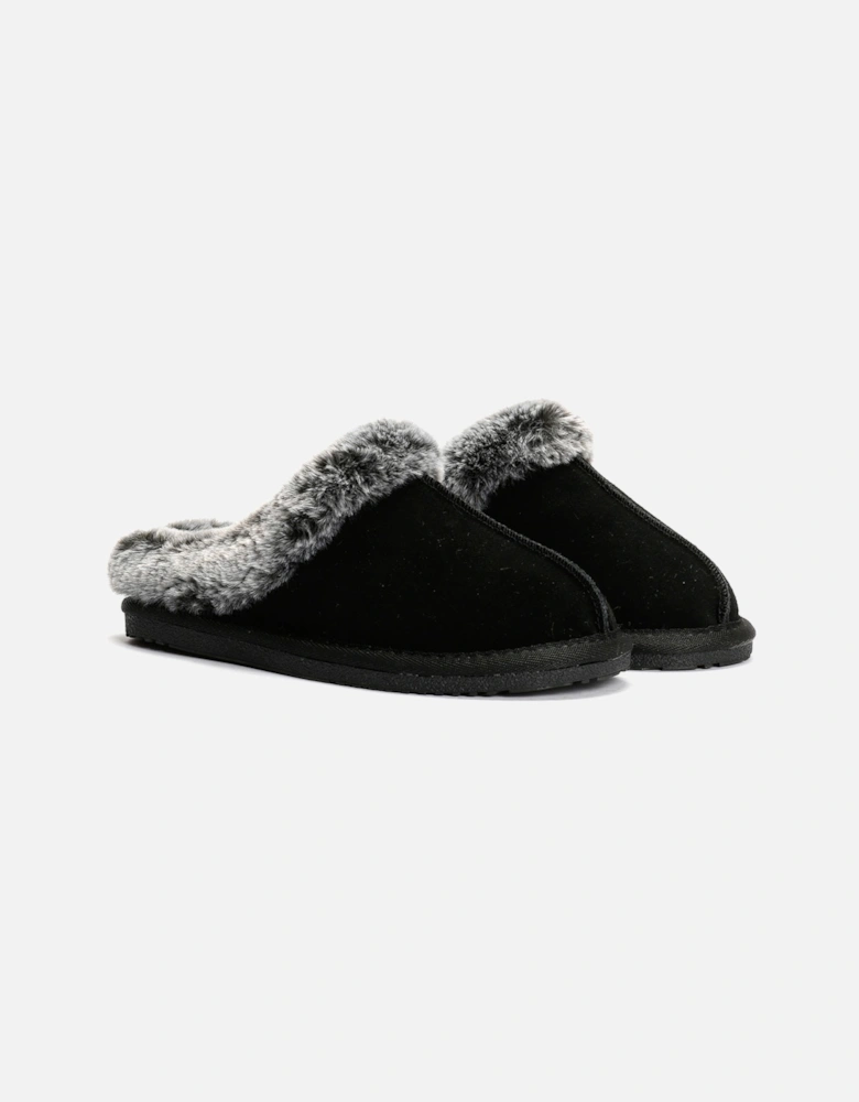 Women's Amara Slipper in Black