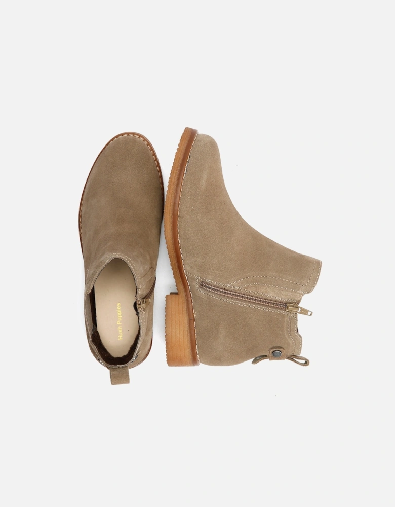Women's Maddy Wide Boot in Grey