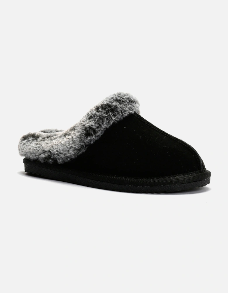 Women's Amara Slipper in Black