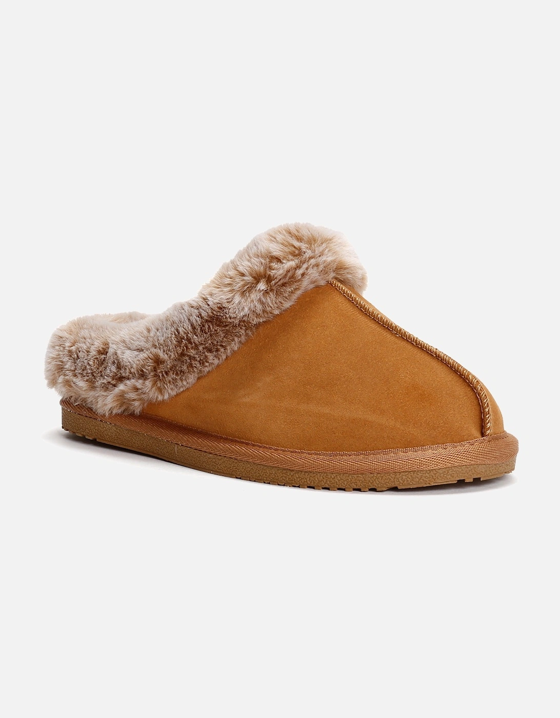Women's Amara Slipper in Tan