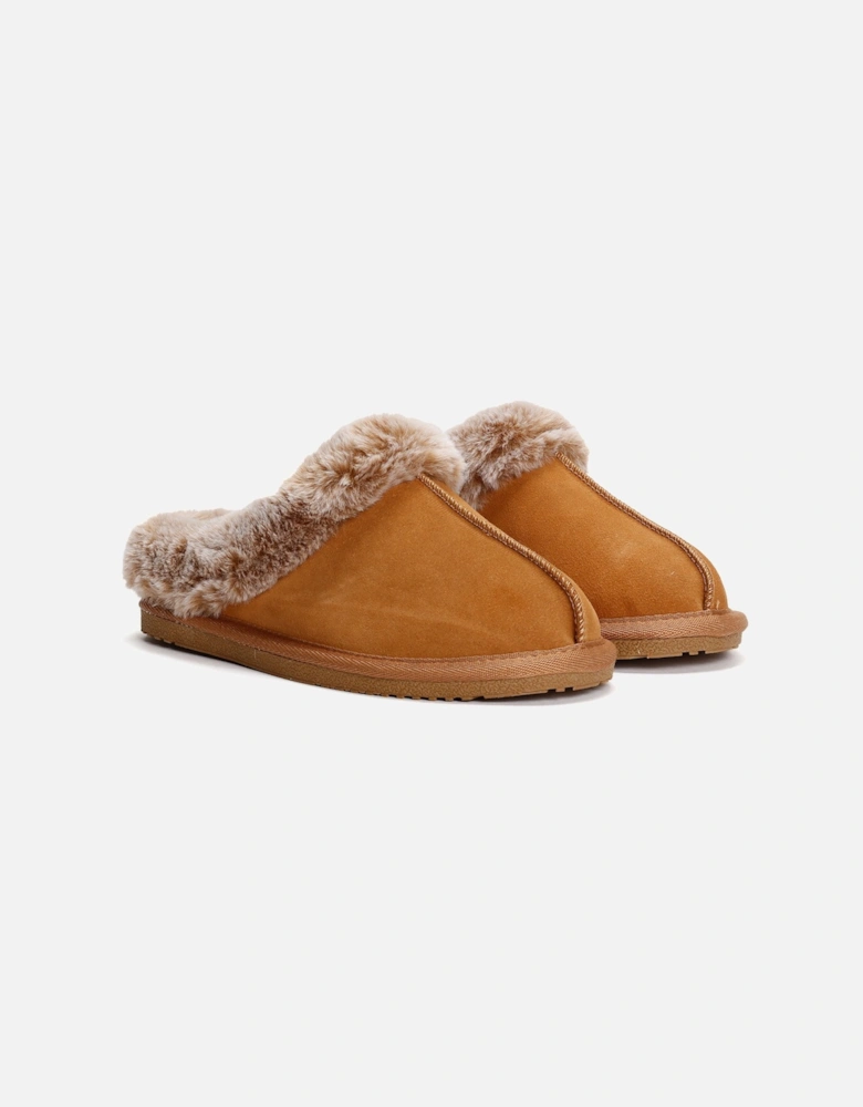Women's Amara Slipper in Tan