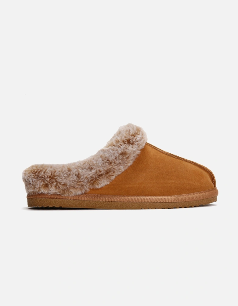 Women's Amara Slipper in Tan