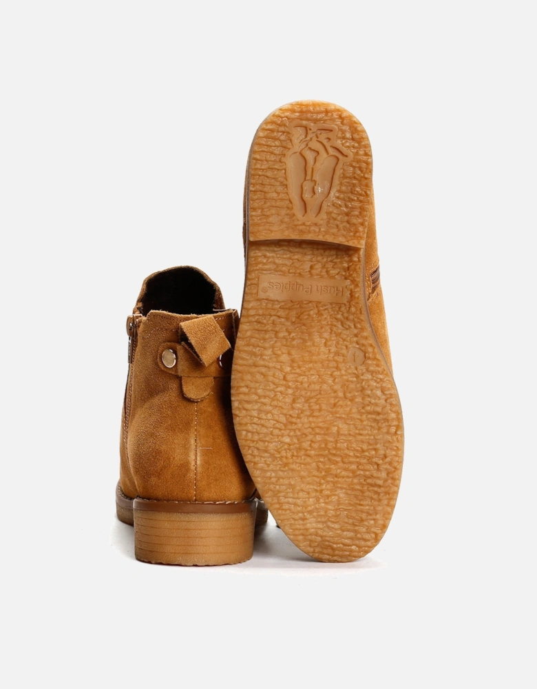 Women's Maddy Wide Boot in Tan