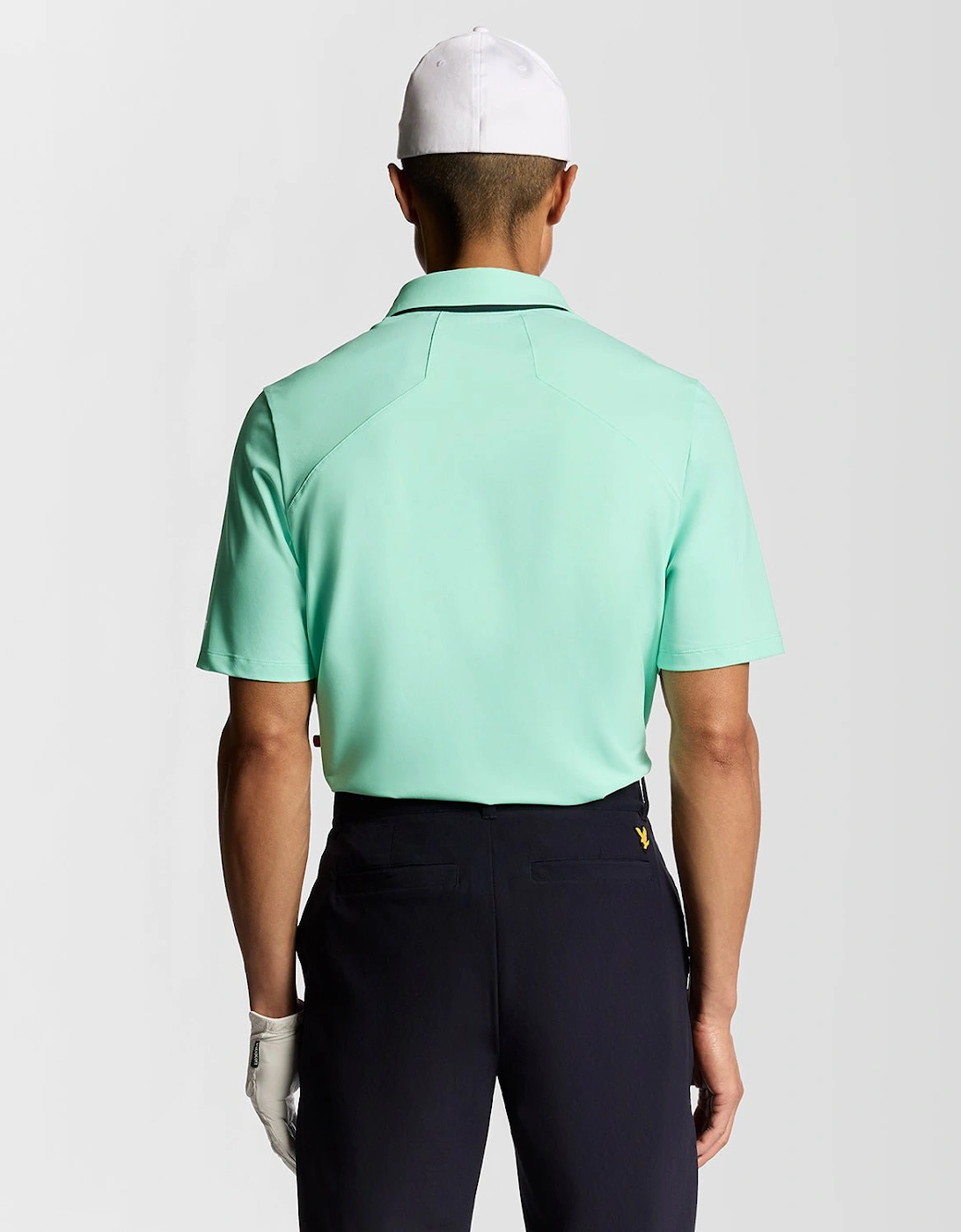 Golf Shank Button Polo Shirt