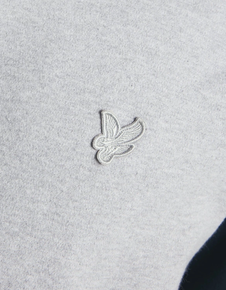 Heavyweight Contrast Raglan Bomber