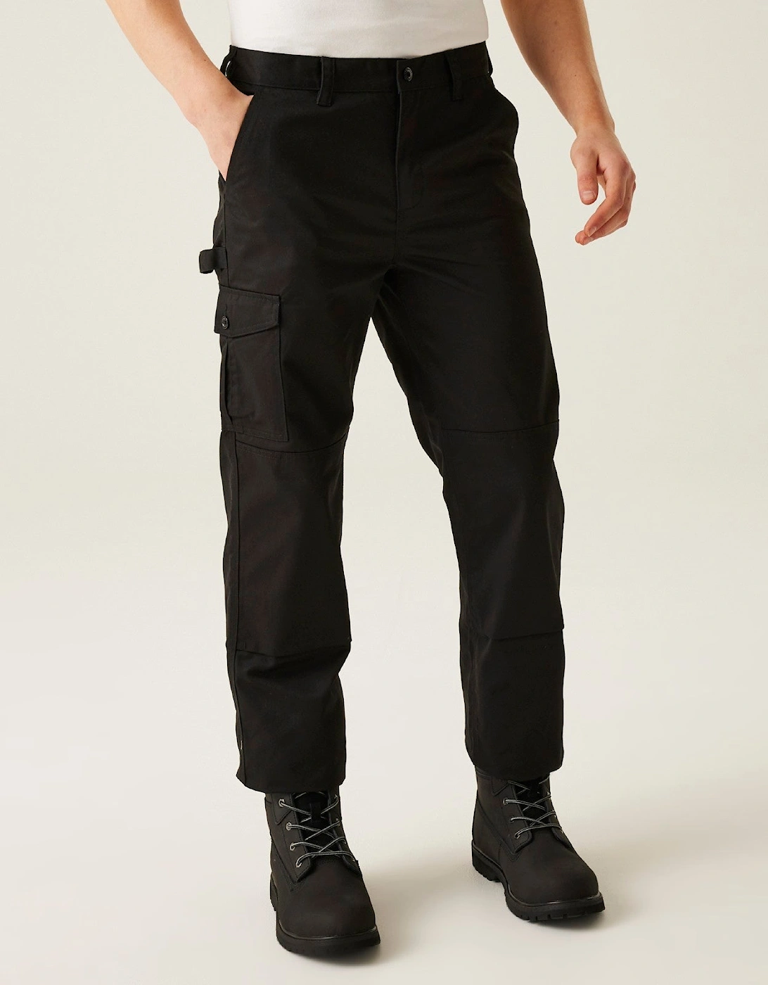 Professional Mens Pro Cargo Work Trousers, 2 of 1
