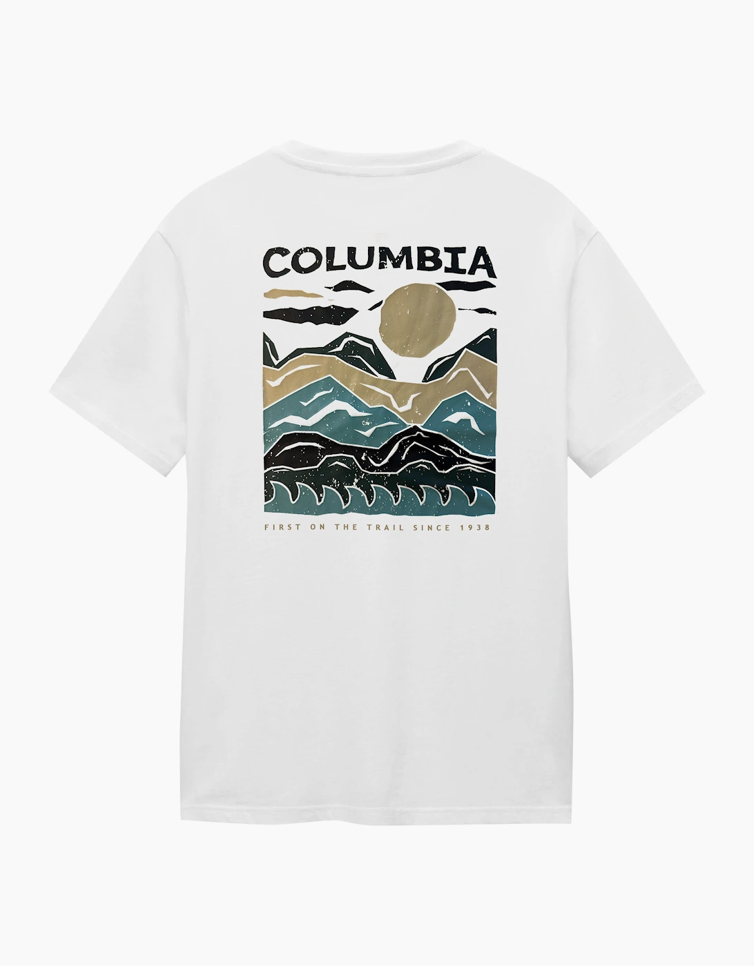 Columbia Men's Columbia Explorers Canyon Back Graphic T-Shirt - White