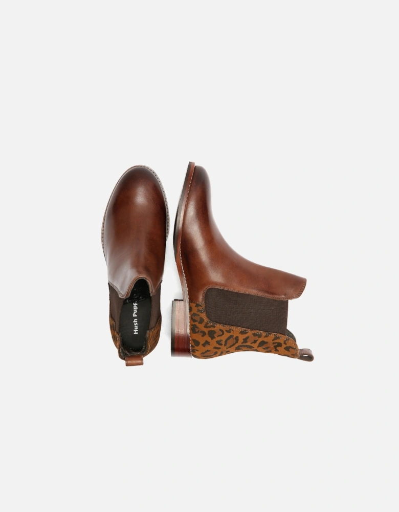 Women's Colette Boot in Leopard