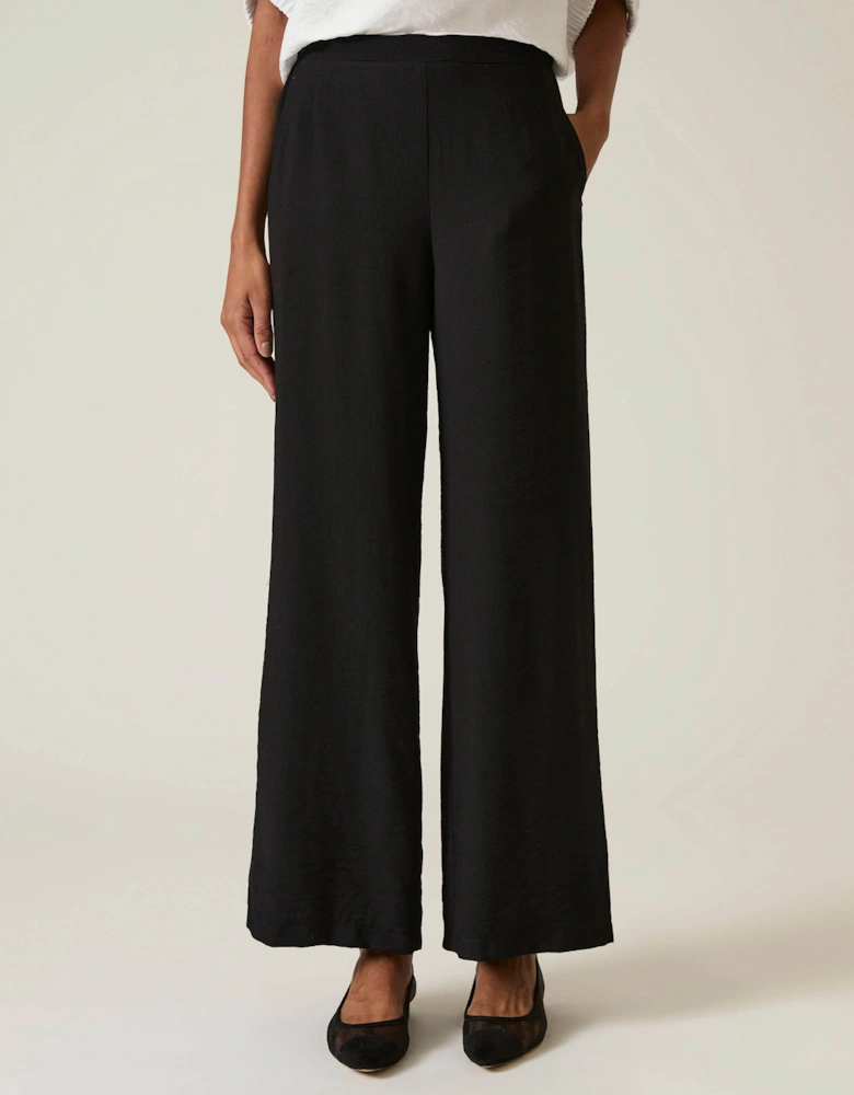 Black Wide-leg Trousers