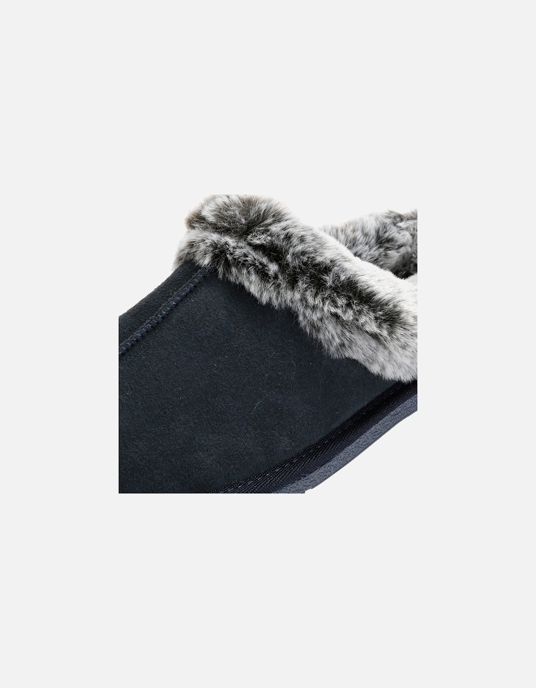 Amara Suede Women's Navy Slippers