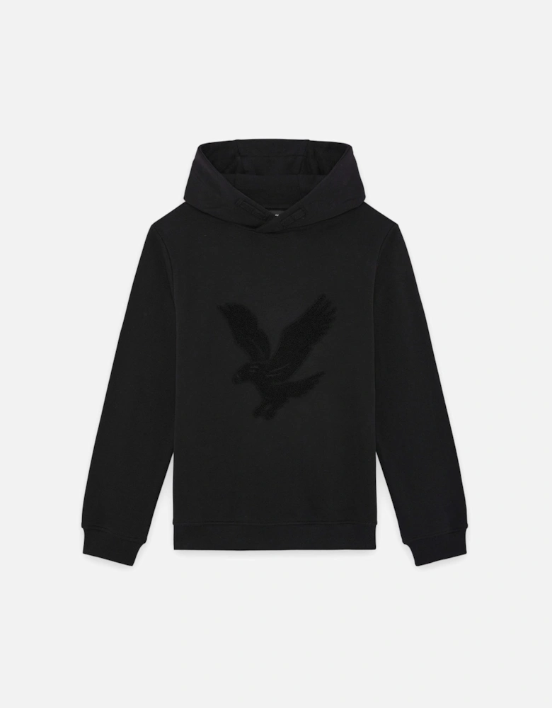 Towelling Eagle Hoodie