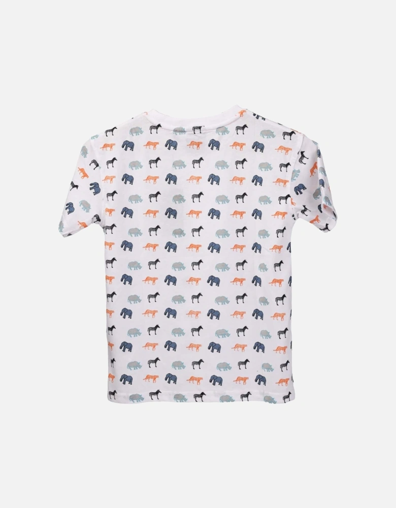 Juniors Safary Printed T-Shirt