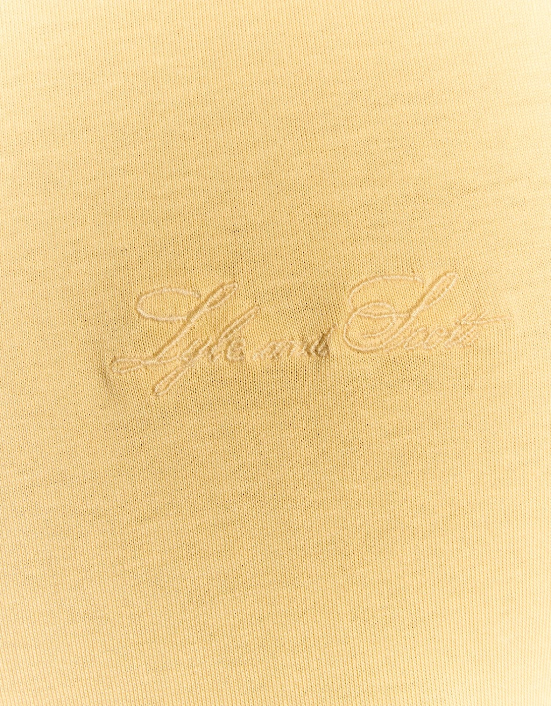 Superfine Cotton Script T-Shirt