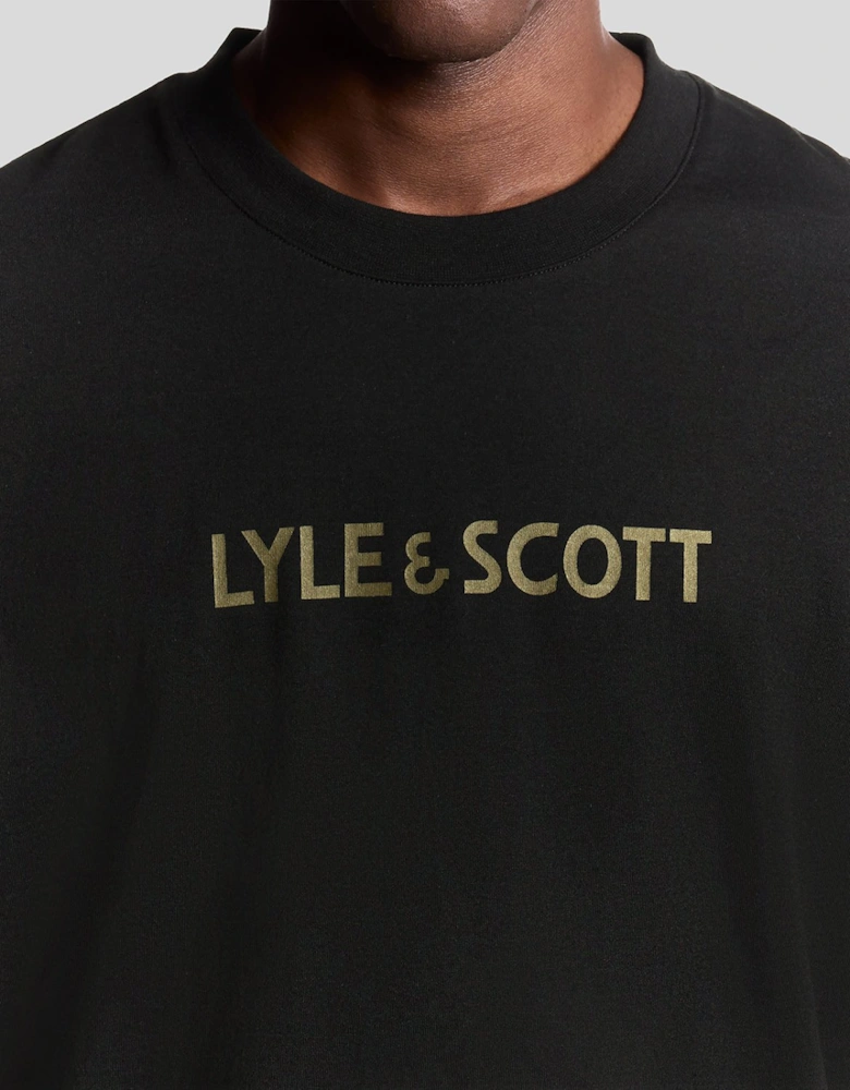 Graphic Print Lounge T-Shirt