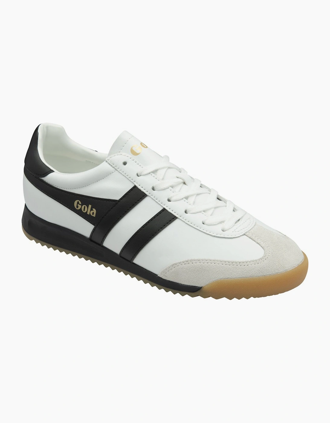 Gola Men's White Torpedo Leather Trainers - : Size 6