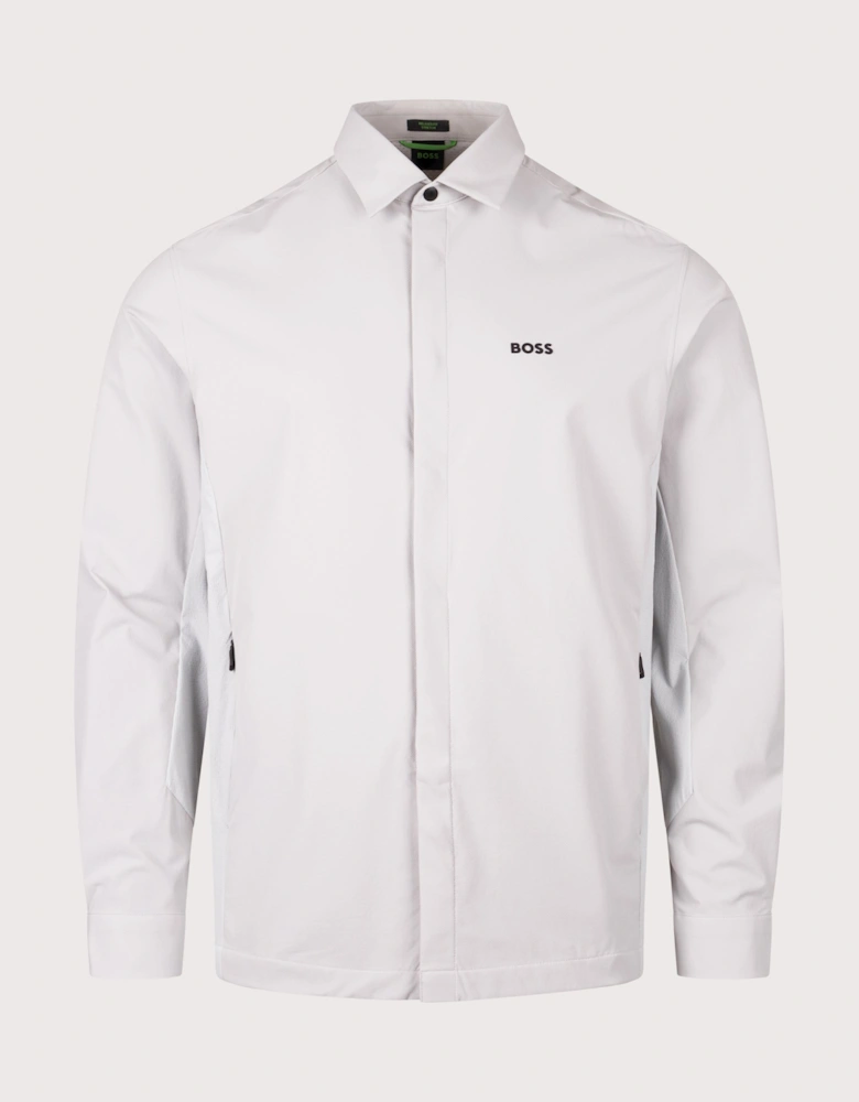 Relaxed Fit Urban TechDobby Overshirt
