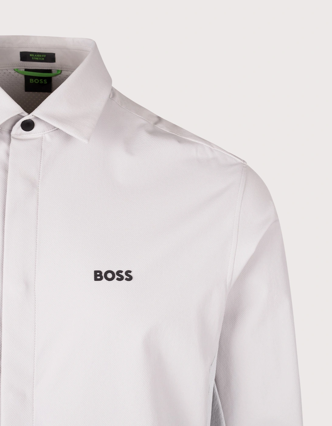 Relaxed Fit Urban TechDobby Overshirt
