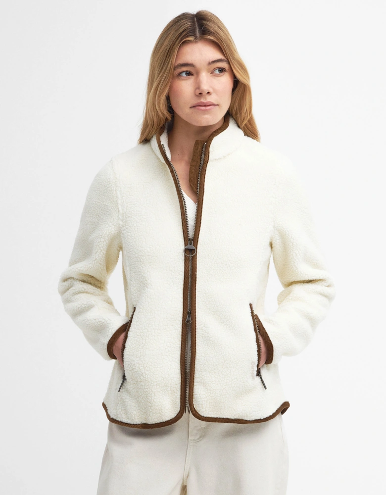 Lavenham Fleece Womens Jacket - White