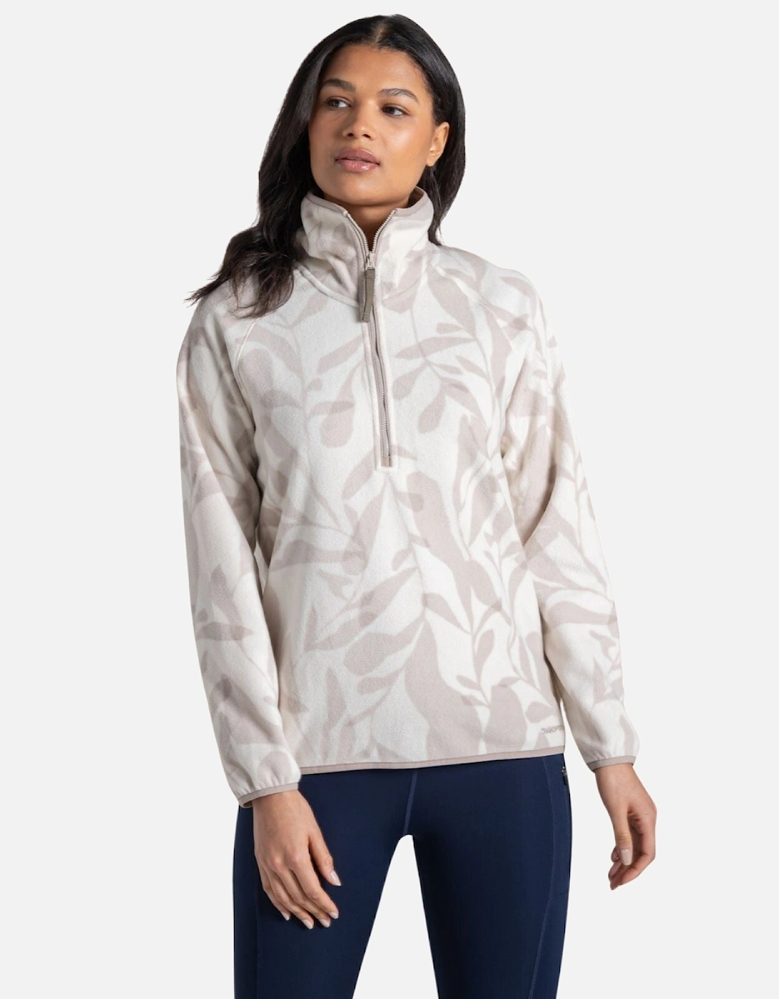 Womens Reedmace Quick Dry Half Zip Fleece, 2 of 1