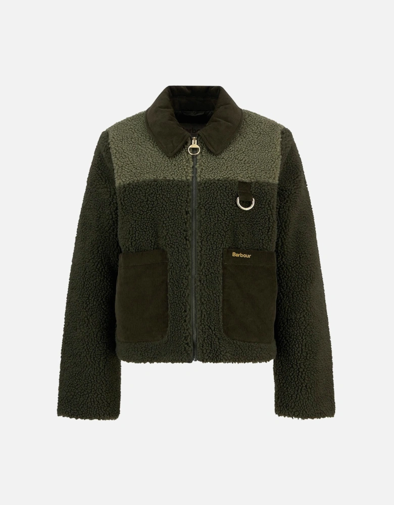 Malena Womens Fleece - Olive/Light Moss