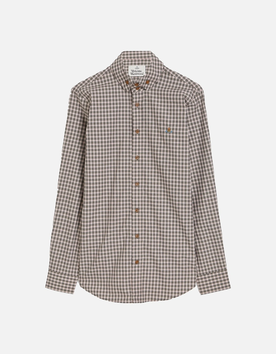 2 Button Krall Shirt Beige, 6 of 5