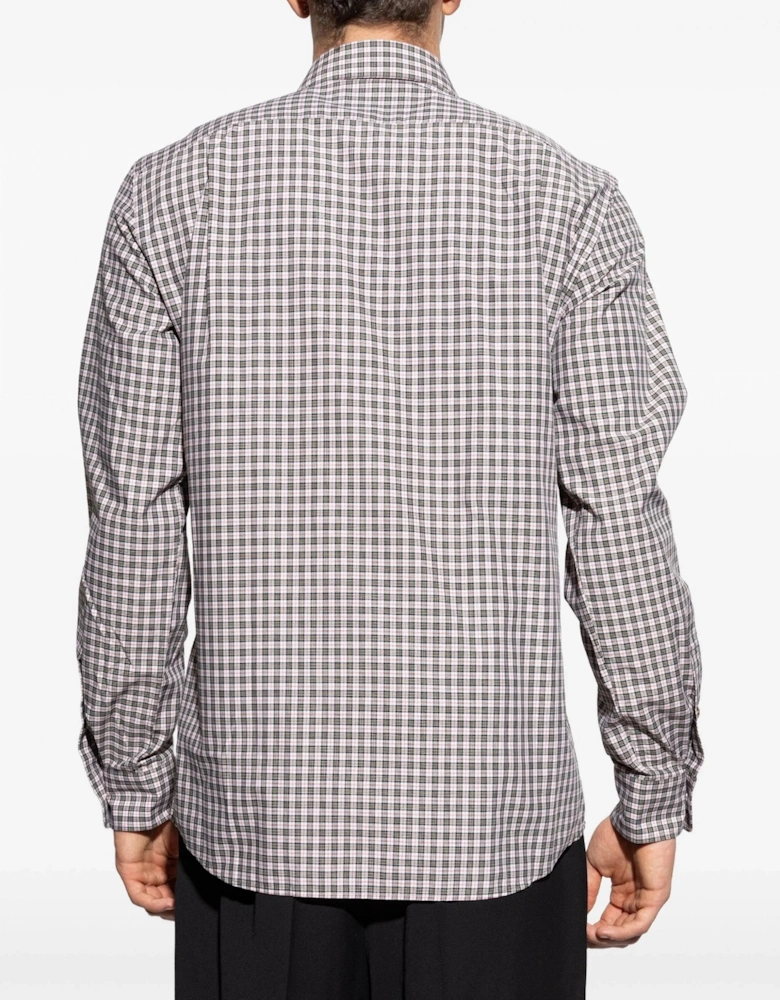 2 Button Krall Shirt Beige