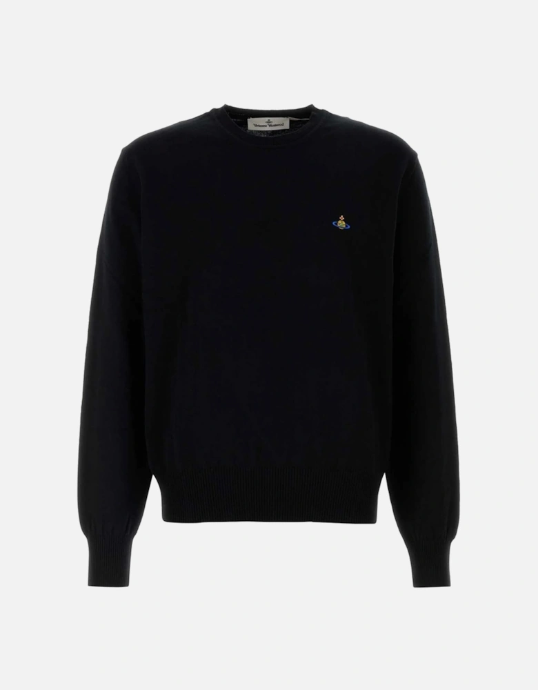 Alex Orb Sweater Black