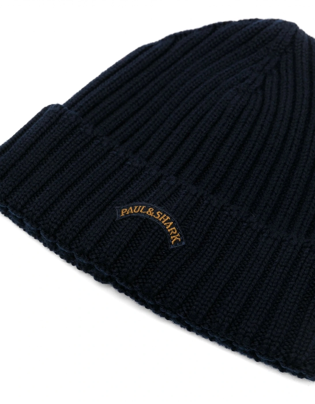 Moon Badge Beanie Navy