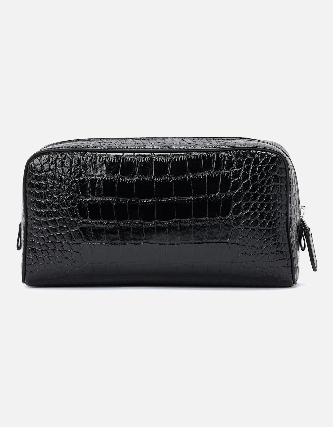 SHINY CROC TOILETRY CASE