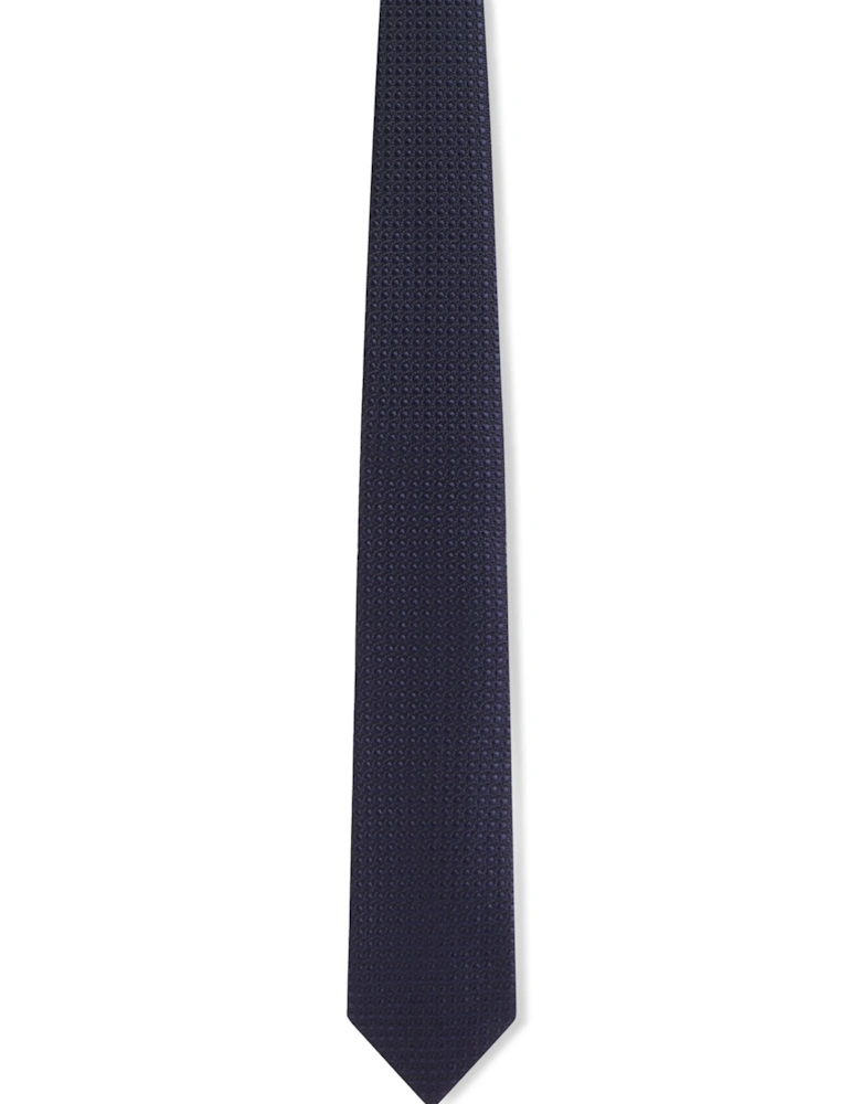 Solid Basket Weave 6cm Navy