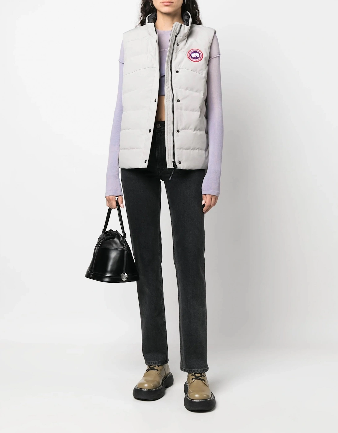 Womens Freestyle Gilet Limestone