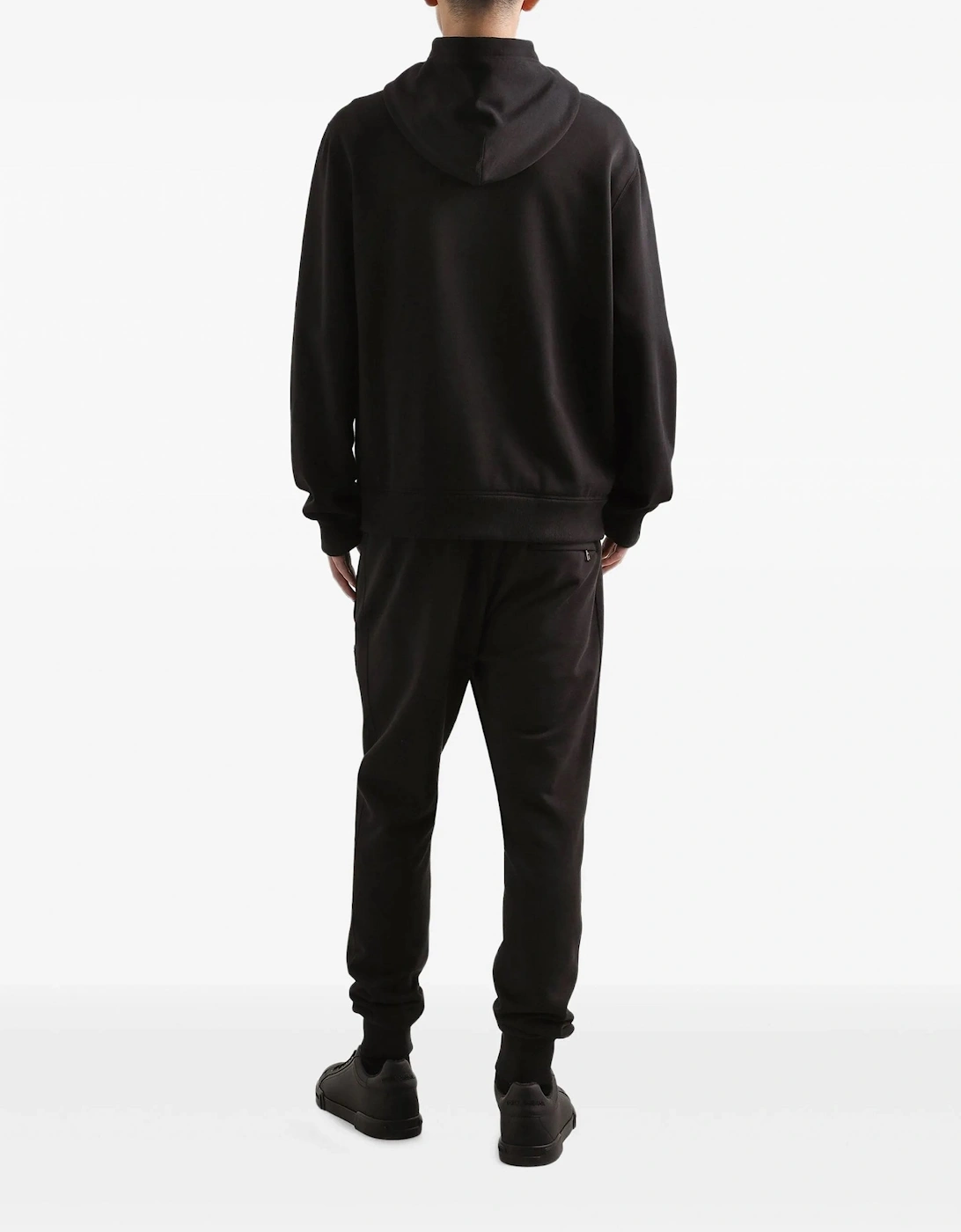 Embellished Logo Joggers Black