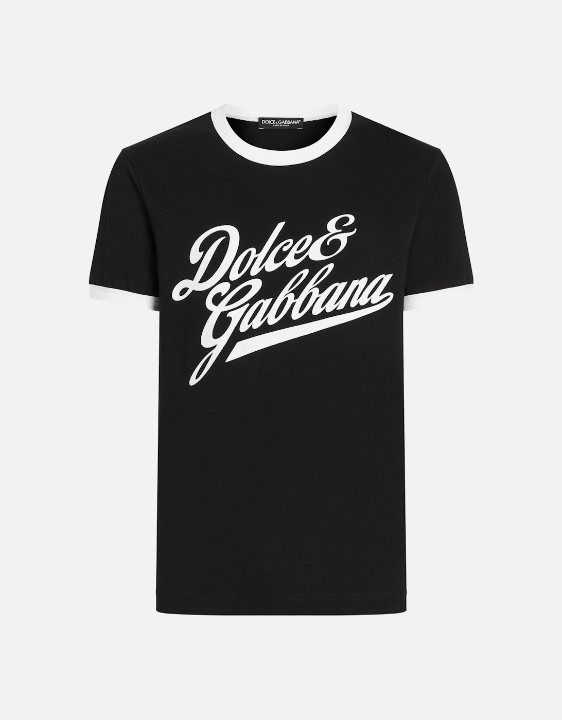 Branded Cotton T-shirt Black, 6 of 5