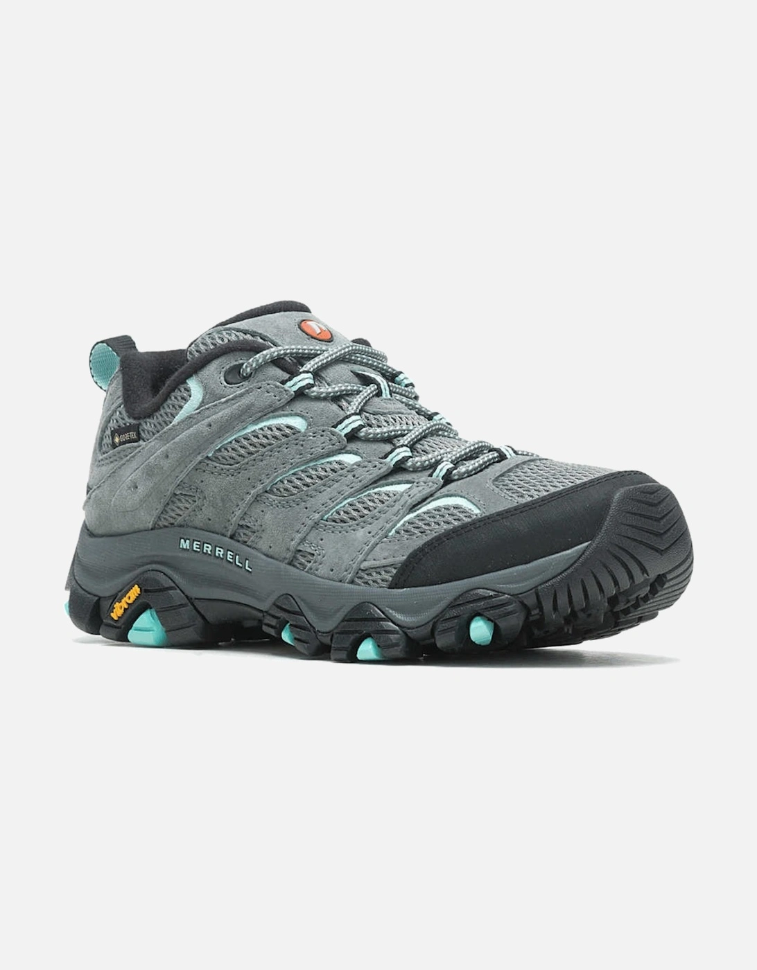 Women's Merrell Womens Moab 3 Mid GORE-TEX Walking Boots - Grey - Size: 8