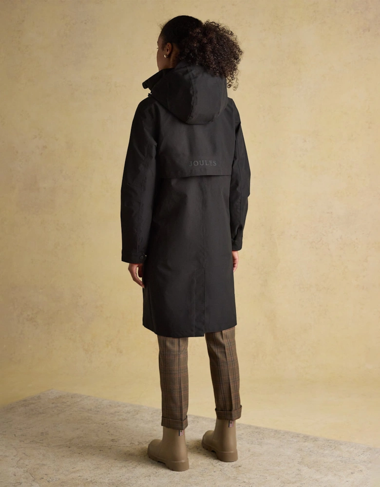 RAINAWAY Womens Raincoat Black