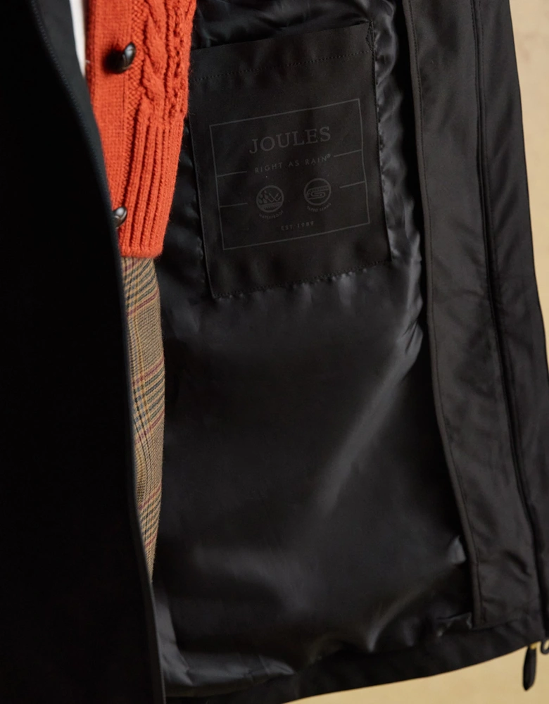 RAINAWAY Womens Raincoat Black