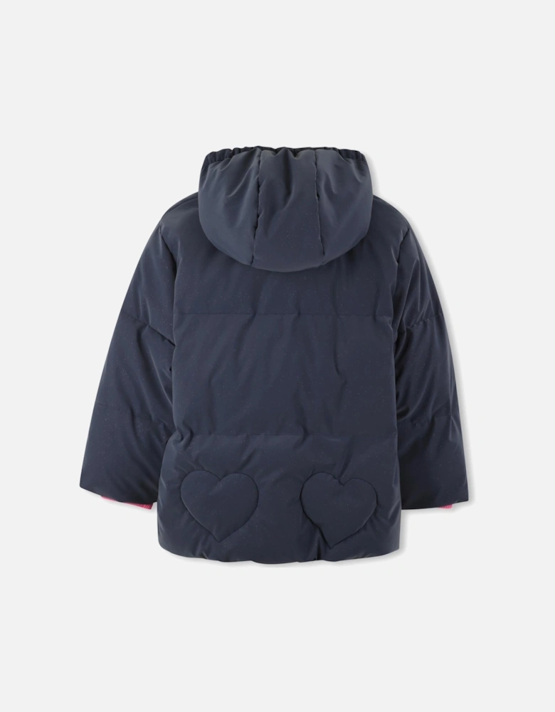 BILLIEBLUSH NAVY COAT U21597