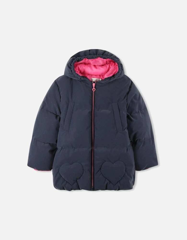 BILLIEBLUSH NAVY COAT U21597