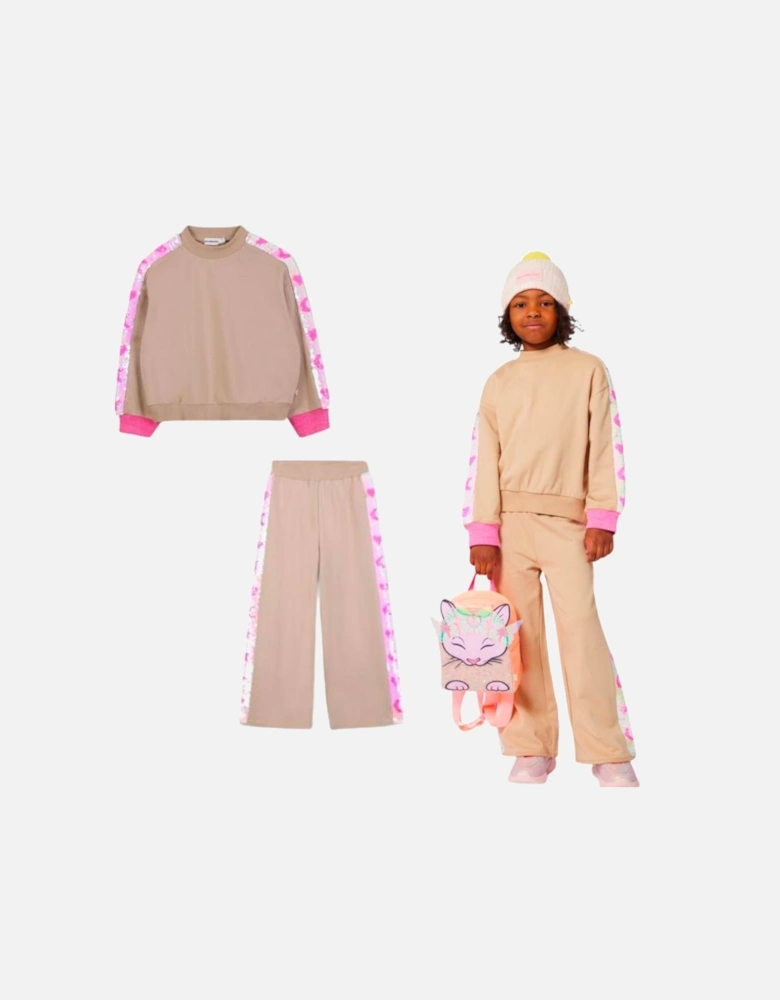 BILLIEBLUSH BEIGE TRACKSUIT U21370/U21336