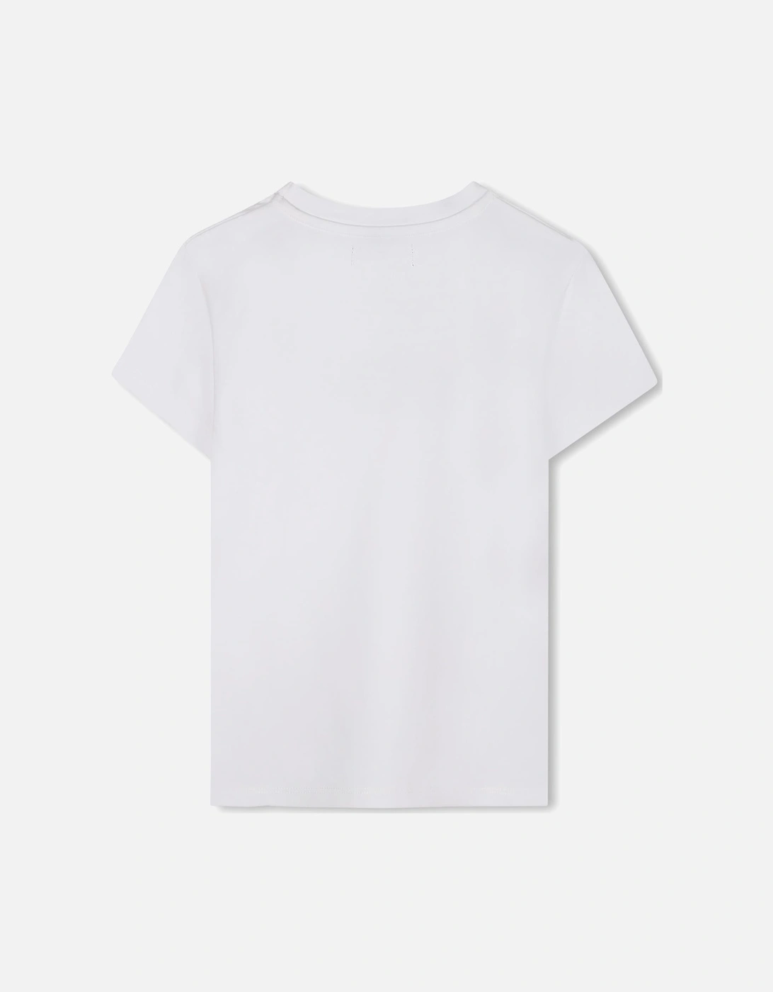 GIRLS WHITE T SHIRT D62406