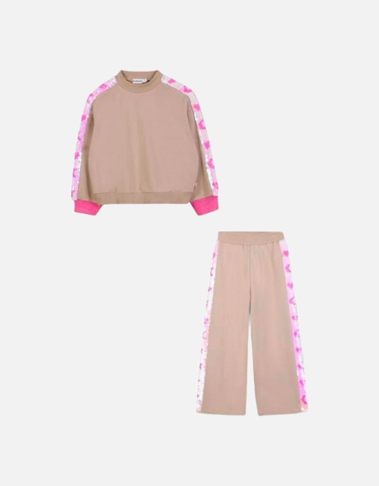 BILLIEBLUSH BEIGE TRACKSUIT U21370/U21336