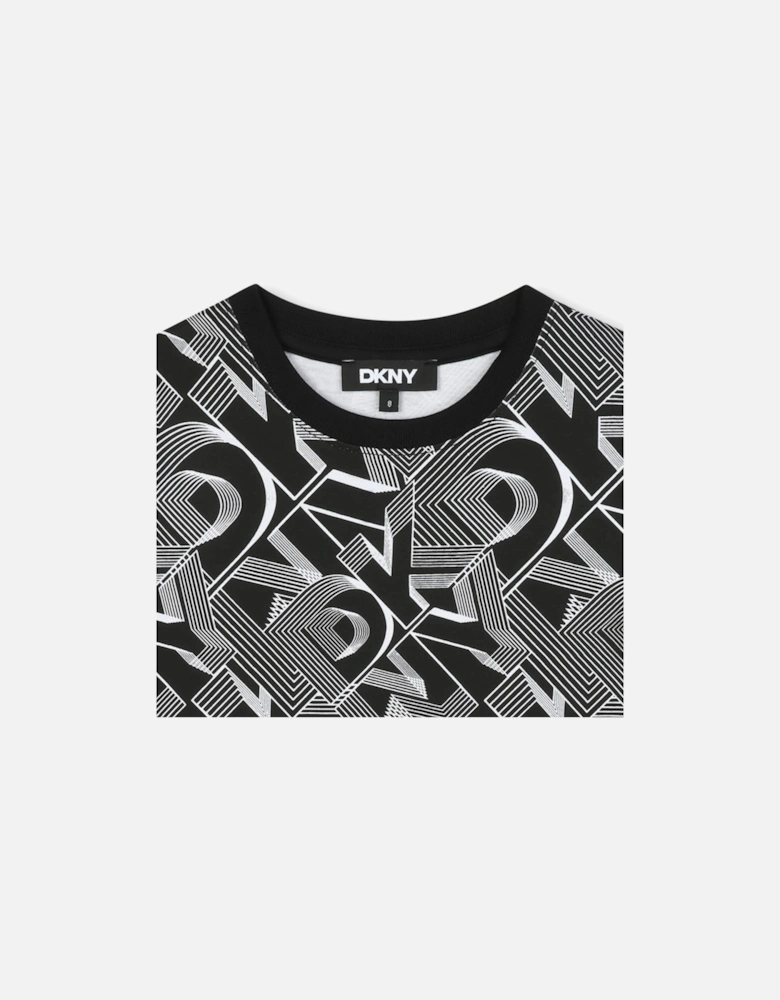 BLACK/WHITE T SHIRT D62461