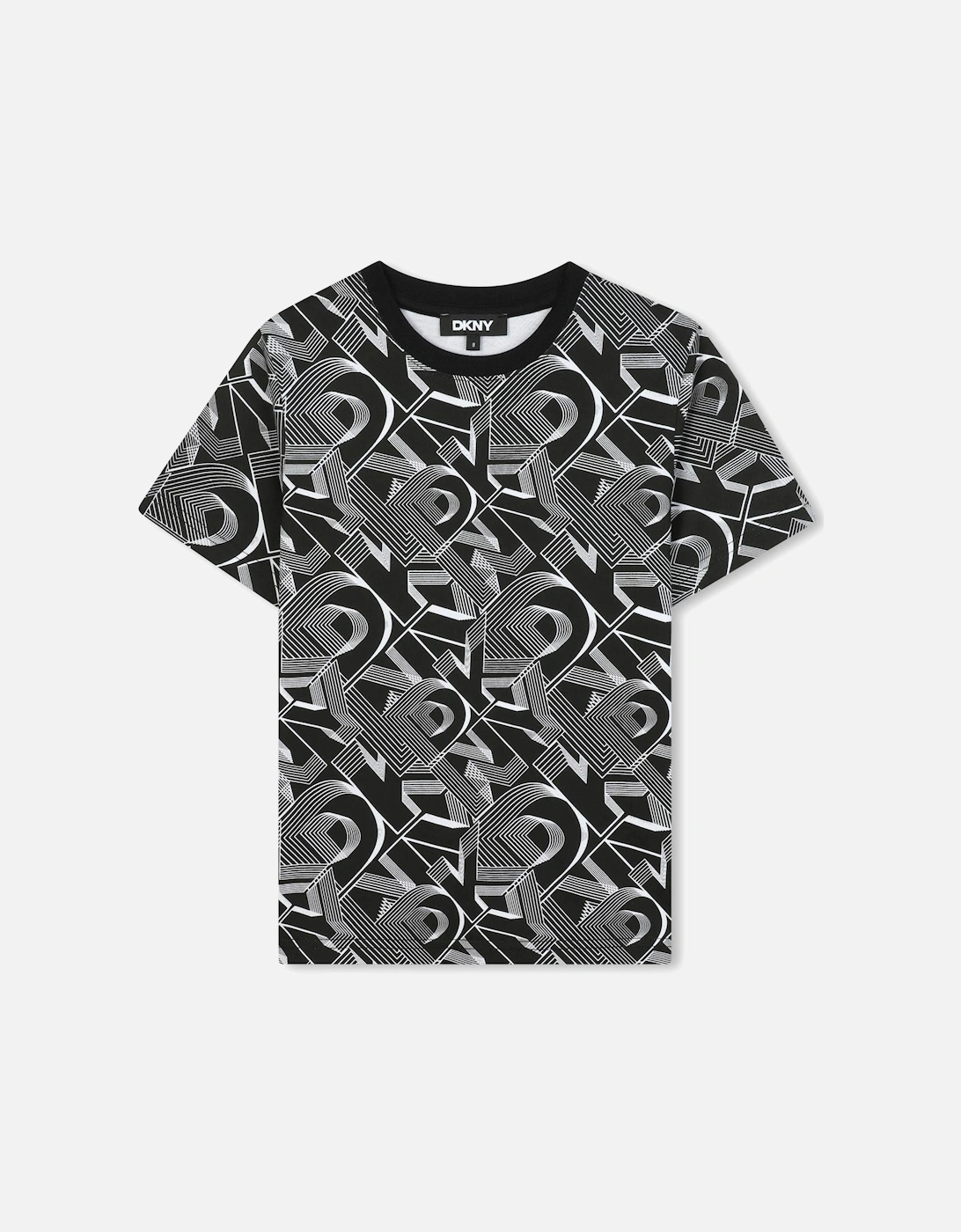 BLACK/WHITE T SHIRT D62461, 4 of 3