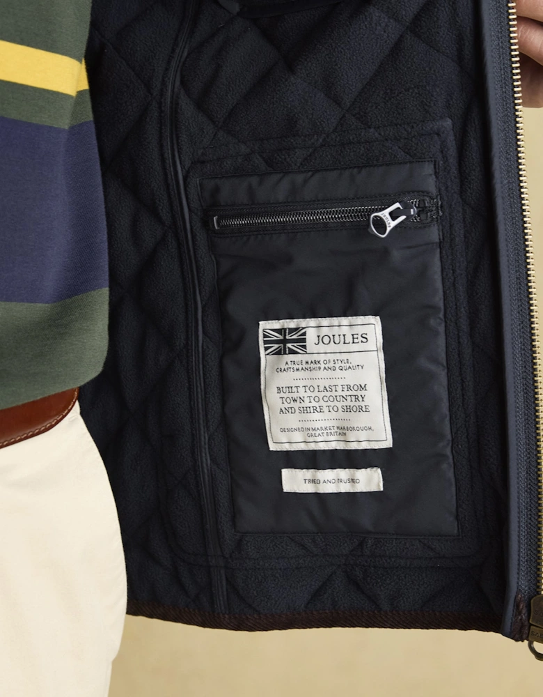 MAYNARD Mens Gilet Navy