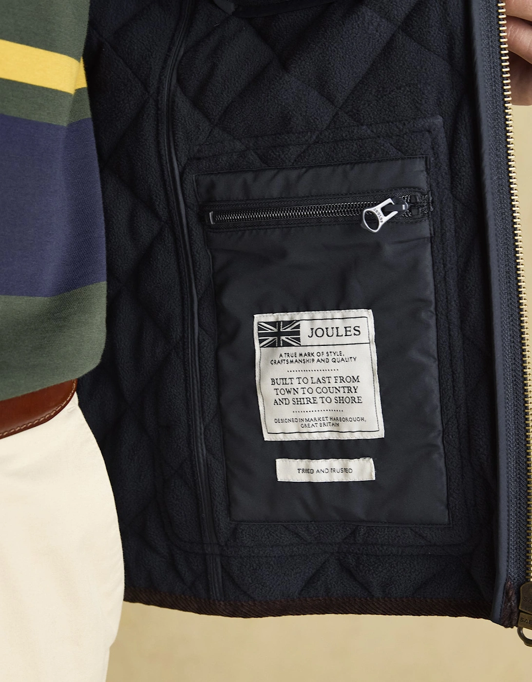 MAYNARD Mens Gilet Navy