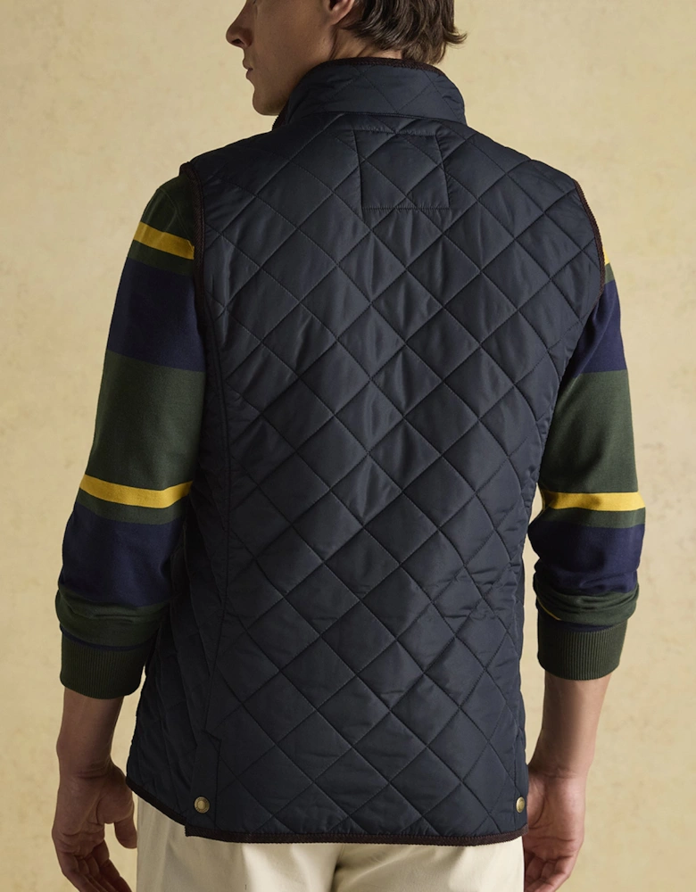 MAYNARD Mens Gilet Navy