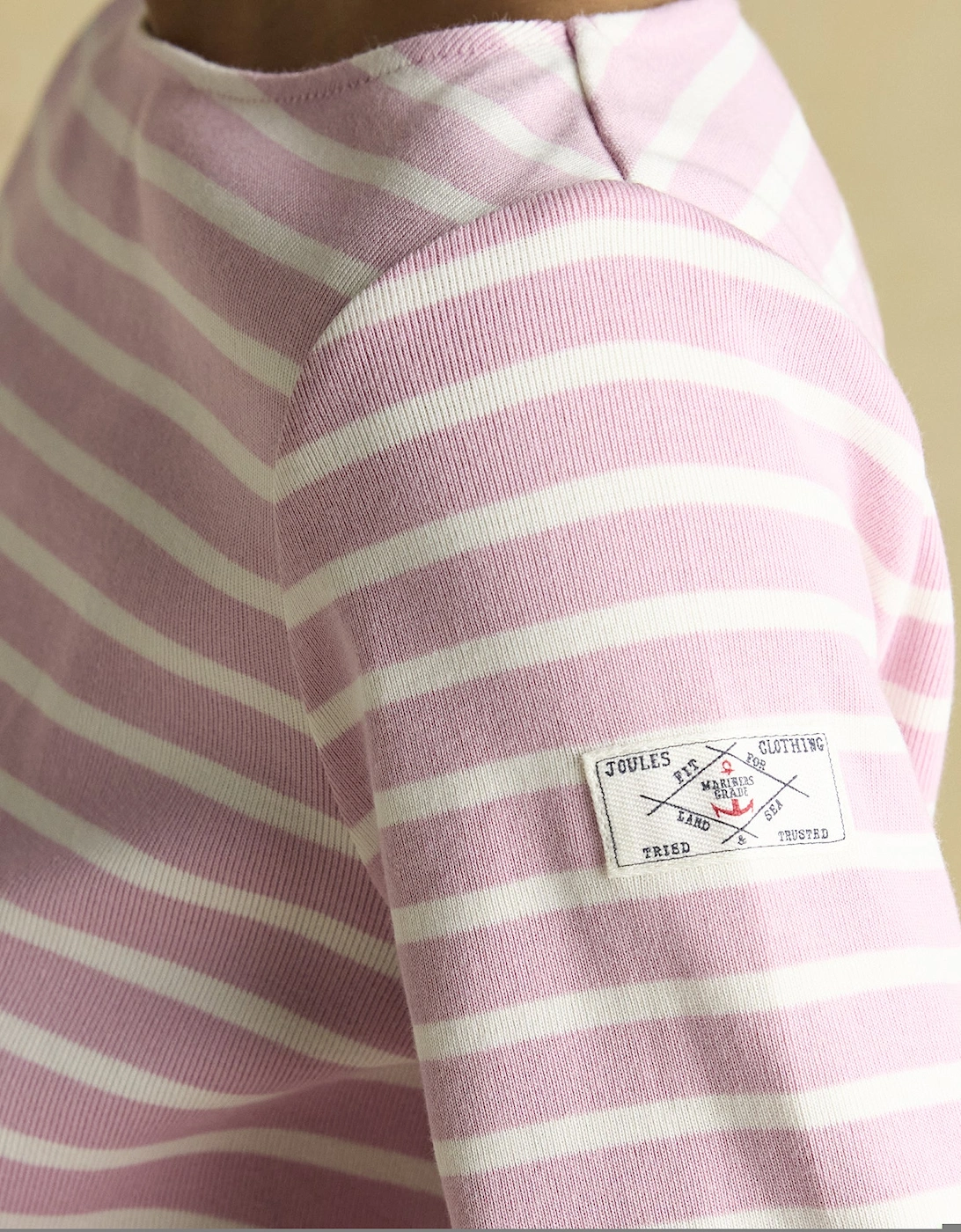 HARBOUR Womens Top Pink Stripe